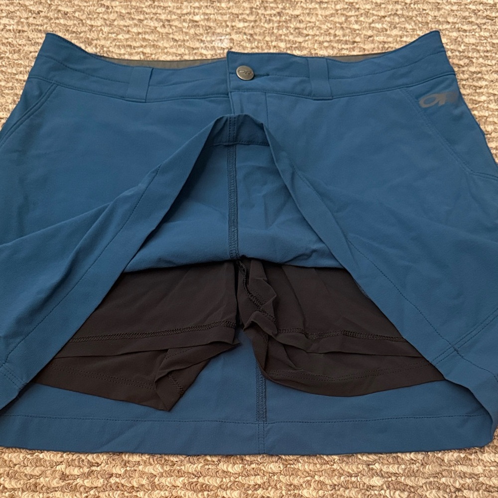 Outdoor Research Ferrosi Blue Skort - Women’s Size 8 - Stretchy Fabric - Picture 3 of 8